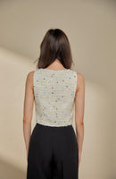 Alexa Tweed Vest