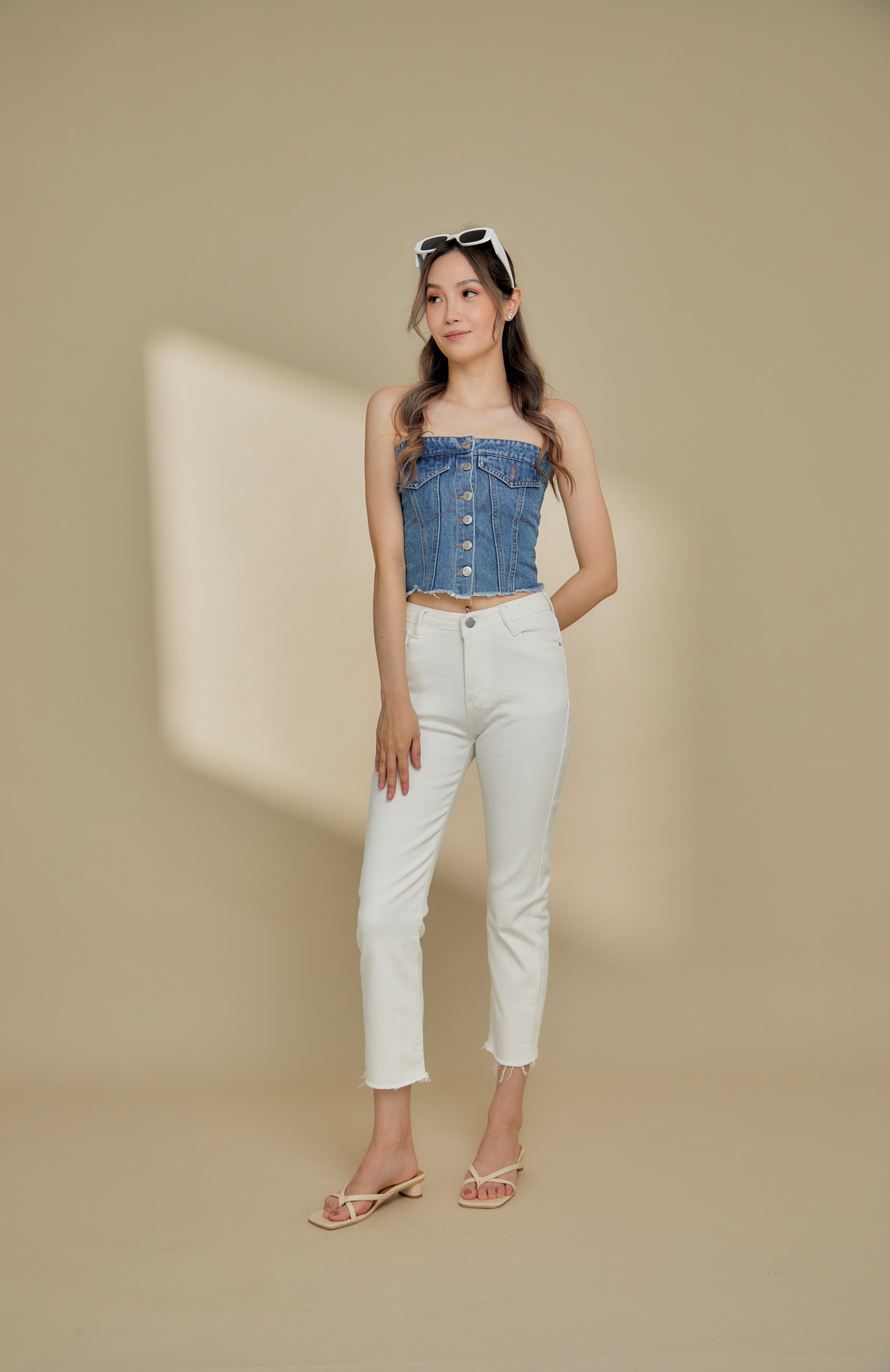 Morelle Denim Top