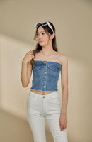 Morelle Denim Top