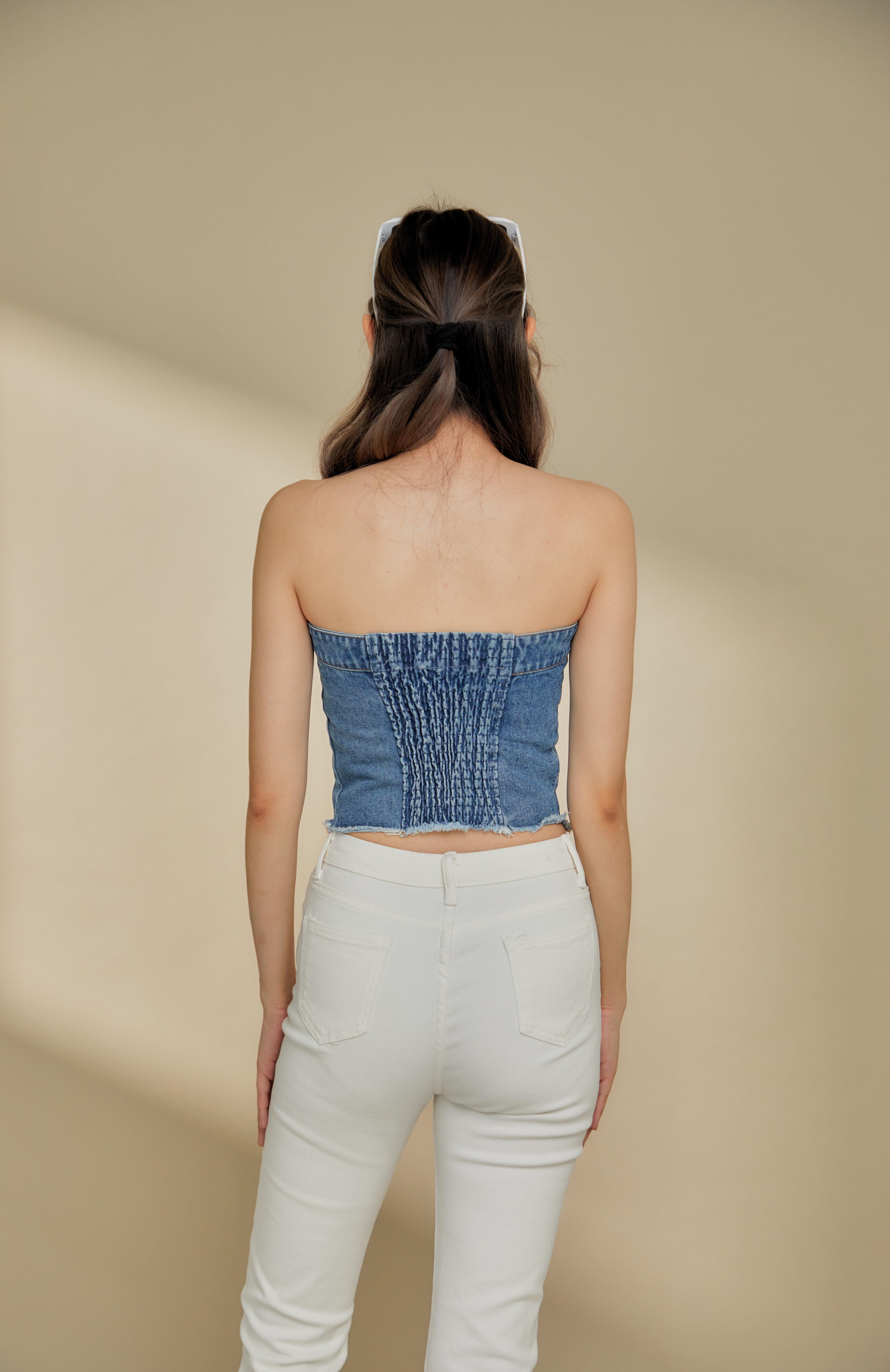 Morelle Denim Top