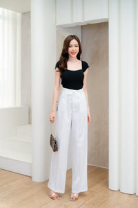 Maybelle Stripe Trousers (Ready-stock)