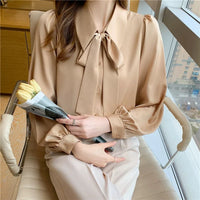 Savannah Satin Blouse (Pre-order)